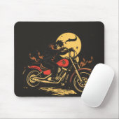 un tapis de souris motard (Avec souris)