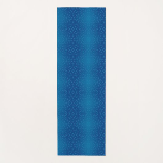 Un tapis de yoga vertical rectangulaire avec un de (Devant)