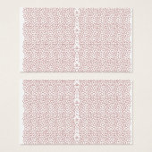 Un tapis vibrant avec un mot géométrique complexe (Devant & derrière)