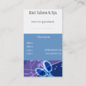 Un tas de ciseaux. Rendez-vous de SALON DE (Dos)