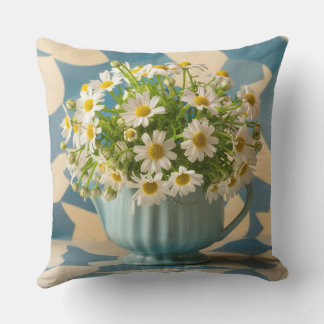 un tas de fleurs jettent des oreillers