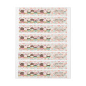 Un tas de gâteaux enveloppent les Étiquettes de ad (Feuille)