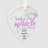 Un tel miracle dans un ornement si petit (devant)