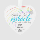 Un tel miracle dans un si petit garçon (dos)