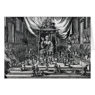 Un temple bouddhiste, une illustration
