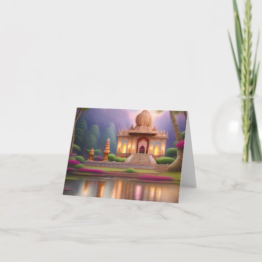 Un temple est un lieu de culte et de pratique spir (Devant)