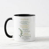 Un temps pour tout - Ecclesiaste 3 : 1-8 Mug (Gauche)