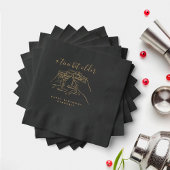 Un Tini Bit plus vieux Black Gold Martini fête d'a