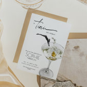 Un Tini Un Peu Plus Ancien Invitation Martini