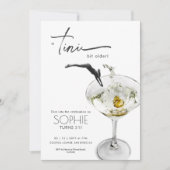 Un Tini Un Peu Plus Ancien Invitation Martini (Devant)