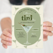 Un Tini Un Peu Plus Ancien Martini Invitation Anni
