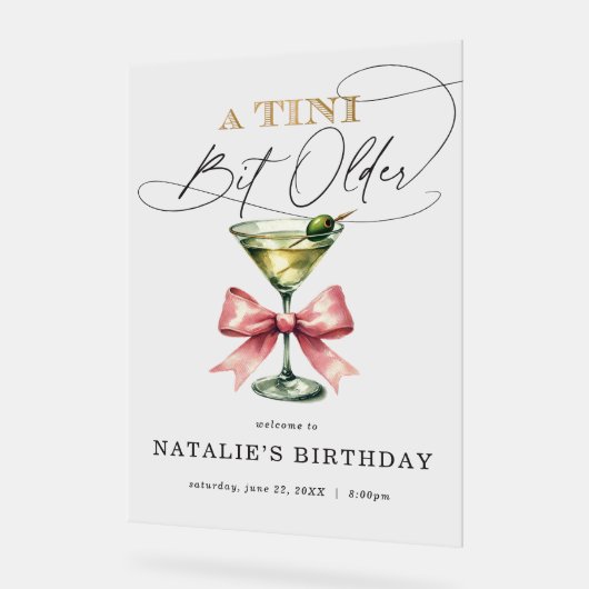 Un Tini Un Peu Plus Ancien Martini Rose Bow Bienve (Angle)