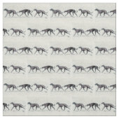 Un tissu d'art de chien de Greyhounds (Échantillon)