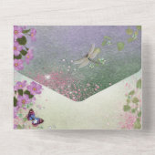 Un TOUT EN UNE Fée Invitation Anniversaire (Verso)