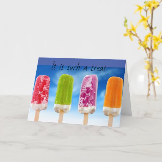 UN **TRAIT** VOUS AYANT POUR UNE * CARTE DOUCE* (Fleur jaune)