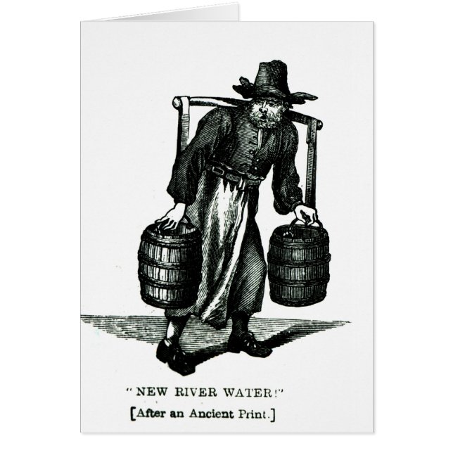Un transporteur d'eau (Devant)