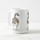 Un trio de tasse d'oies du Canada (Devant gauche)