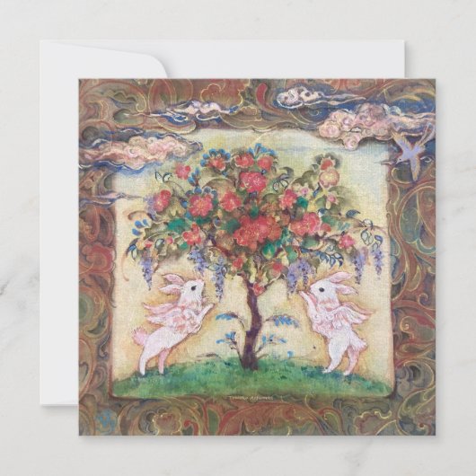 Un-u's Dream: Japanese Art Flat Card (Voorkant)