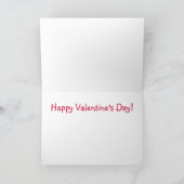 Un Valentin - Carte de voeux (Intérieur)