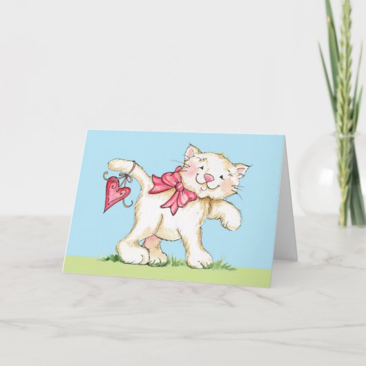 Un Valentin - Carte de voeux (Devant)
