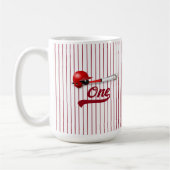 Un Ventilateur de baseball, café Mug (Gauche)