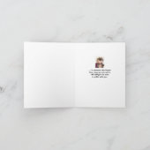 Un Véritable Ami Anniversaire Souhaite Carte de vo (Intérieur)