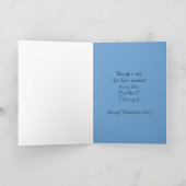 Un Véritable Ami Carte d'Art Original Valentine's  (Intérieur)