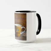 "Un verre de sérénité : l'art des tasses à thé" (Devant droit)