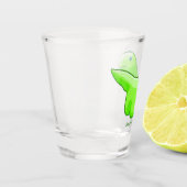 Un verre frappé par Shockoe Khan (Gauche)