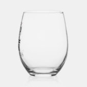 Un verre perdu Funny Personnalisé (Gauche)