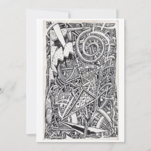 Un Vieux Jeu. Carte simple