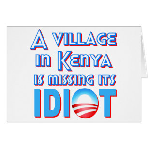 Un village au Kenya manque son idiot Obama