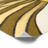 Un visage Citron aux yeux | AI Art Poster (Coin)