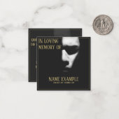 Un visage endormi dans la carte à demi-ombre (Devant/Arrière en situation)