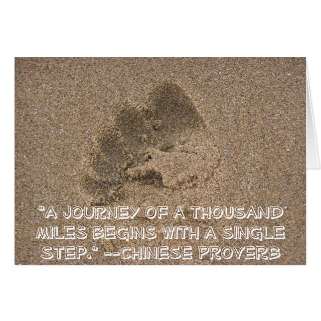 "Un voyage de mille... (Devant horizontal)