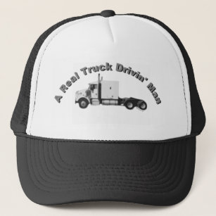 Un vrai casquette de camionneurs d'homme de Drivin
