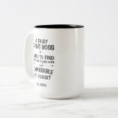 Un vrai grand patron tasse personnalisée (Devant gauche)