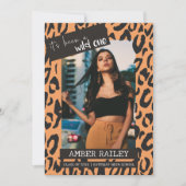 Un Wild One, Faire-part d'obtention d'un diplôme d (Devant)