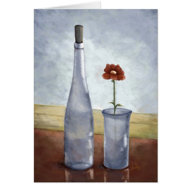 Una-bloem / A-bloem. Kaart (Voorkant)