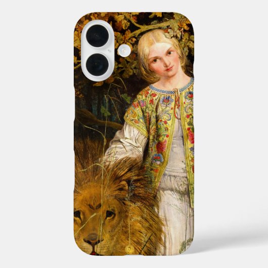 Una en de leeuw, 1860, William Bell Scott Case-Mate iPhone Case (Achterkant)