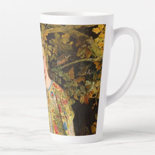 Una en de leeuw, 1860, William Bell Scott Latte Mok (Rechts)