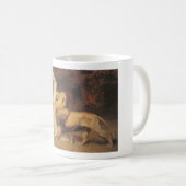Una et la tasse de lion (Devant droit)