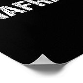 Unafraid Motivation Perseverance Insration Unaloge Poster (Hoek)