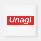 Unagi Label Magneet (Voorkant)