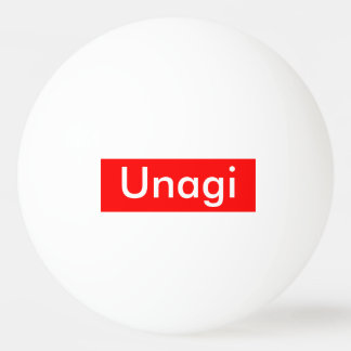 Unagi Label Pingpongballen
