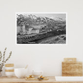 Unalaska, Alaska Church 1914 Poster (Keuken)