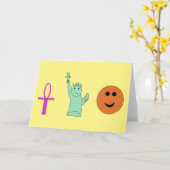 Unaliable Rights Card Kaart (Gele Bloem)