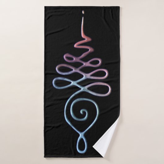 Unalome 1 (Serviette de bain)