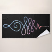 Unalome 1 (Serviette de bain)