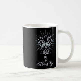 Unalome Symbol Lotus Flower Letting Go  Koffiemok